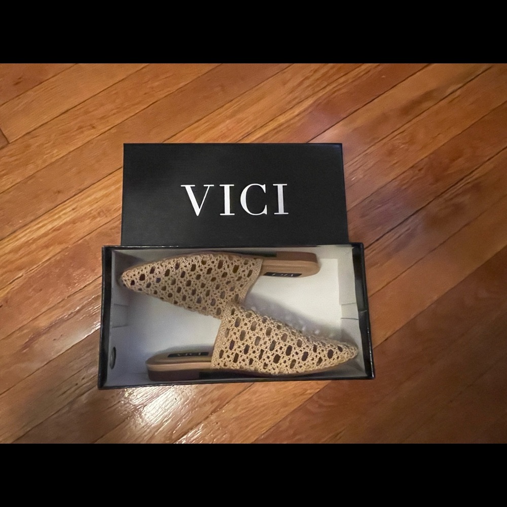 Vici Crochet Mules
